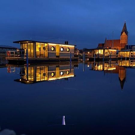 Hausboot Fjord Vela Mit Biosauna In Barth Exteriér fotografie