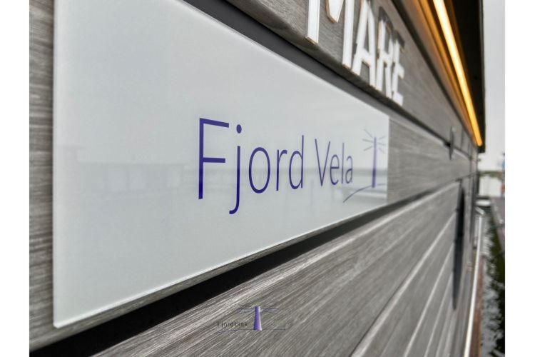 Hausboot Fjord Vela Mit Biosauna In Barth Exteriér fotografie