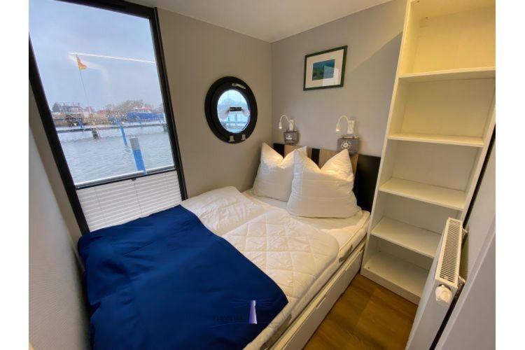 Hausboot Fjord Vela Mit Biosauna In Barth Exteriér fotografie