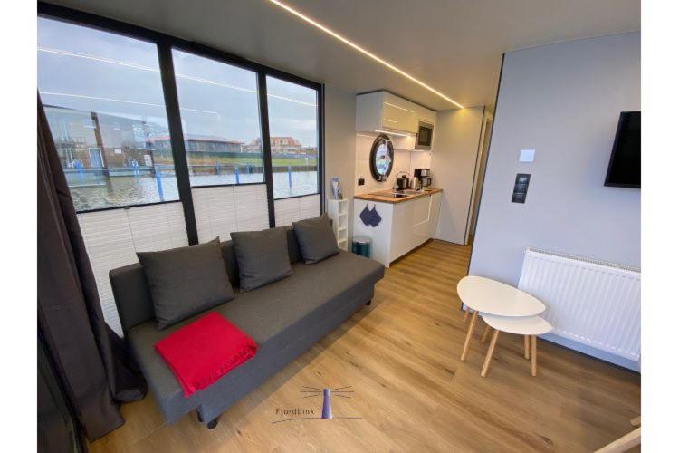 Hausboot Fjord Vela Mit Biosauna In Barth Exteriér fotografie